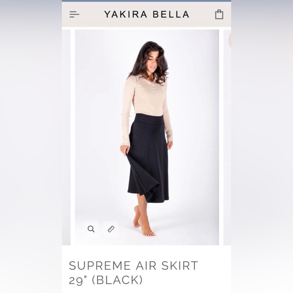 Black Supreme Air Skirt